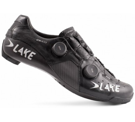 Tretry LAKE CX403 černo/stříbrné vel.44,5