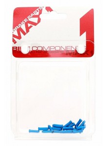 Koncovka lanka MAX1 Alu modrá balení 20ks
