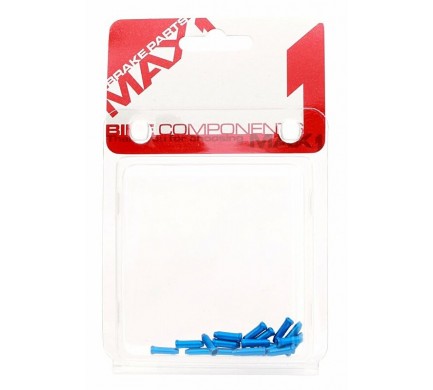 Koncovka lanka MAX1 Alu modrá balení 20ks