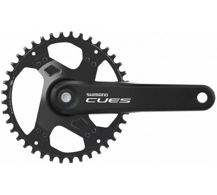 Kliky SHIMANO Cues FC-U4000-1, 175mm, 40 zubů, černé, 11,10,9 speed, pro osu čtyřhran, v krabičce