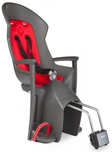 Sedačka zadní HAMAX Amiga šedo/červená