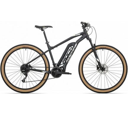Elektrokolo Rock Machine Storm e60-29 mat black/dark grey/silver/radioactive yellow (400Wh) (M)