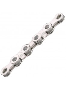 Řetěz KMC e10 E-Bike niklovaný povrch - stříbrný,  balení PE