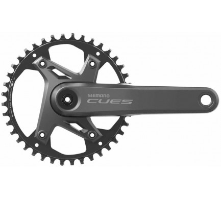 Kliky SHIMANO Cues FC-U6000-1, 175mm, 40 zubů, černé, 11,10,9 speed, pro osu čtyřhran, v krabičce