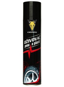Oživovač pneu a plastů COYOTE Profi spray 400 ml
