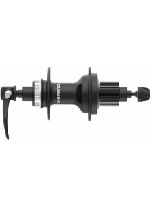 Náboj disc SHIMANO Deore FH-MT401 32d Center lock, osa 135 mm, 12 speed zadní černý