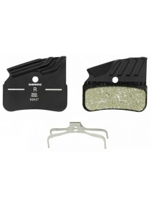 Brzdové destičky SHIMANO N03A s chladičem čtyřpístkové, v krabičce