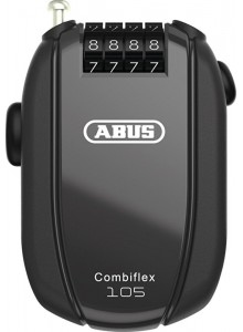 Lankový zámek ABUS Combiflex Rest 105 černý kódový