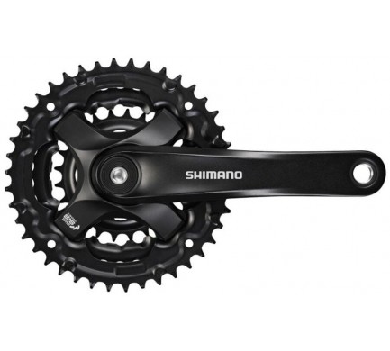 Kliky SHIMANO Tourney FC-TY501-L 175mm 42-34-24 zubů, černé