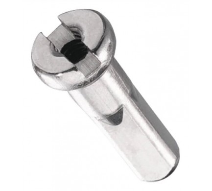 Nipl MACH1 M2 14mm mosaz stříbrný