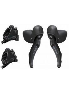 Řazení SHIMANO GRX 600 dual control 2x11 speed, třmeny RX400 (pár) J-kit, MNT 10mm