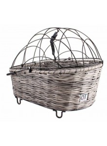 Koš na kolo ANIMAL Emma 2.0 oválný proutěný