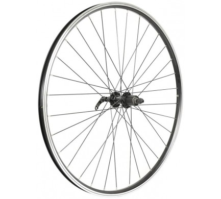 Zapletené kolo 28/29" MAX1 V-brake zadní Formula / Shimano ořech 8-11sp. černé/stříbrné Zapletené kolo 28/29" MAX1 V-brake zadní Formula / Shimano ořech 8-11sp. černé/stříbrné