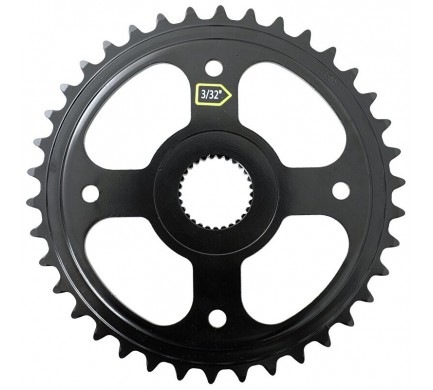 Převodník BAFANG M210/M410 38 z, 3/32", černý