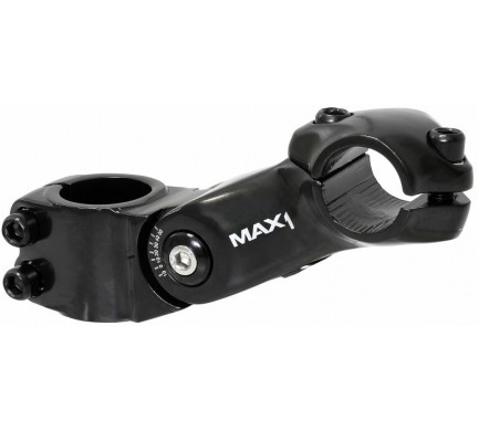 Stavitelný představec MAX1 90/50°/25,4mm černý