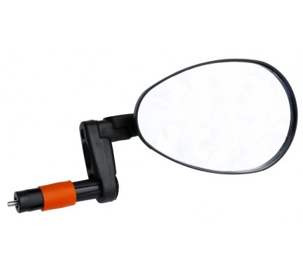 Zrcátko MAX1 3D zpětné do řidítek sklopné velké