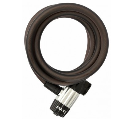 Zámek spirála MAX1 180x1,2cm 4 klíče