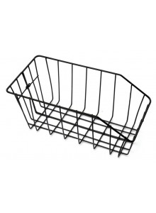 Koš na kolo zadní úzký černý bez oka