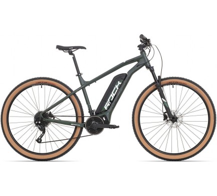 Elektrokolo Rock Machine Storm e70-29 mat khaki/black/silver (500Wh) (L)