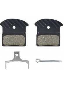 Brzdové destičky SHIMANO J05A polymer s chladičem, v krabičce Brzdové destičky SHIMANO J05A polymer s chladičem, v krabičce
