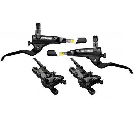 Brzda kotoučová SHIMANO Cues U8000 p+z (900+1800 mm) komplet bez kotoučů, (J-kit)