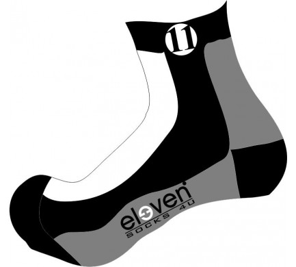 Ponožky ELEVEN Howa 11GREY vel.5- 7 (M) černá/šedá/bílá