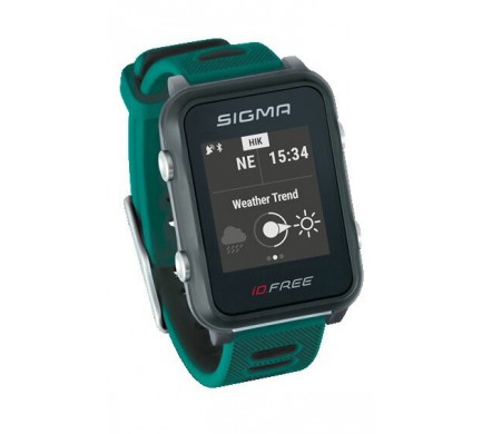 Chytré hodinky SIGMA iD.FREE zelené