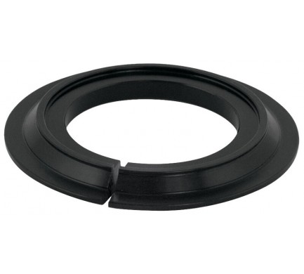 Kužel na vidlici 1 1/8" pro hlavové složení 1,5" černý