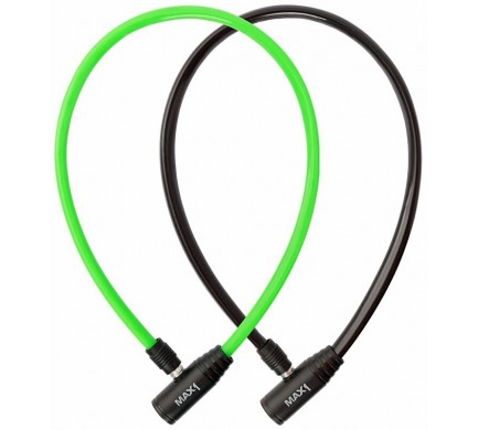 Zámek lanko MAX1 65cm barevný