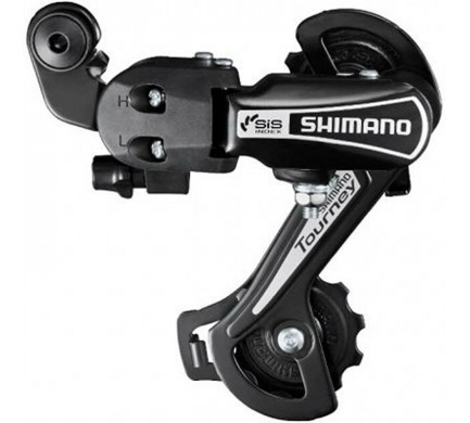 Měnič SHIMANO RD-TY21SS-L bez háku 6speed , krátké vodítko, černý, v krabičce