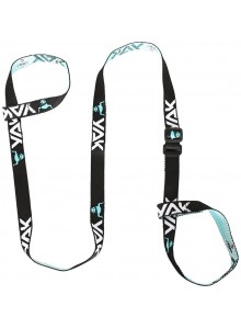 Popruh YAK černá/tyrkysová