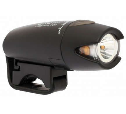 Přední světlo SMART 183-USB 200 lm Polaris černé