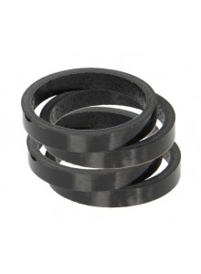 Spacer A-H 1 1/8" 5mm carbon černý