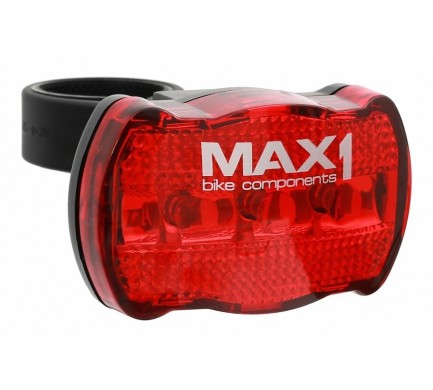 Zadní světlo - blikačka MAX1 Basic Line 3 funkce 3 LED 