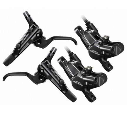 Brzda kotoučová SHIMANO Deore M6000 přední a zadní komplet bez kotoučů v krabičce