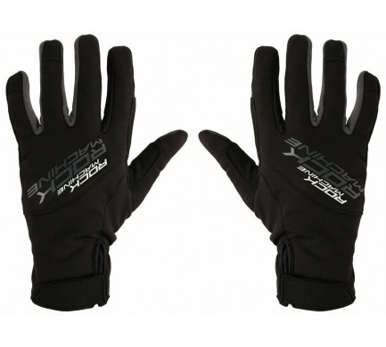Dlouhoprsté zimní rukavice ROCK MACHINE Race šedo/černé vel.XXL