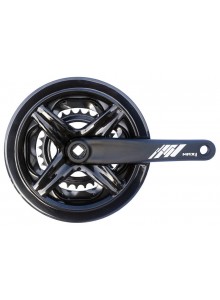 Kliky MAX1 Tour 48-38-28 175mm černé s krytem