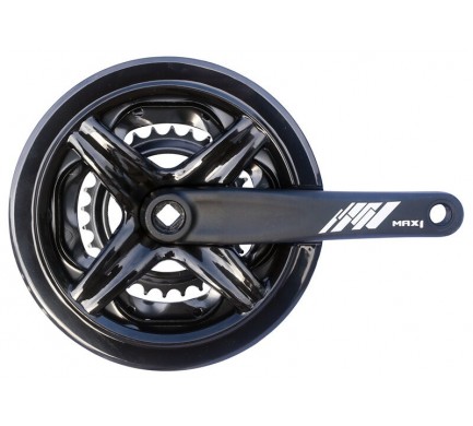 Kliky MAX1 Tour 48-38-28 175mm černé s krytem