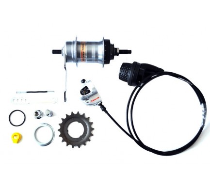 Náboj SHIMANO Nexus kompletní 3 rychlostní INTER-3, 21 zubů