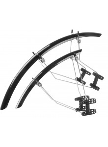 Blatníky set M-WAVE 28" Race silniční, černé 33mm