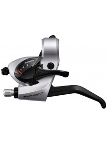 Řazení SHIMANO ST-TX800-S levé EZ FIRE Plus stříbrné (v krabičce)