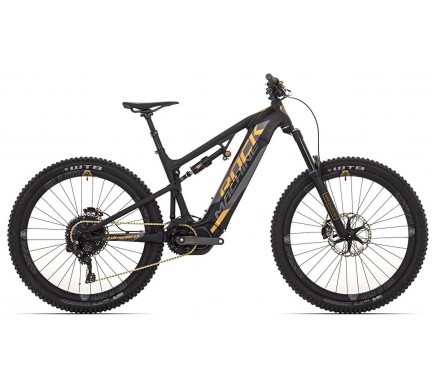 Elektrokolo Rock Machine Blizzard INT eLTD-27+ black/Öhlins gold/dark grey 19" (L)