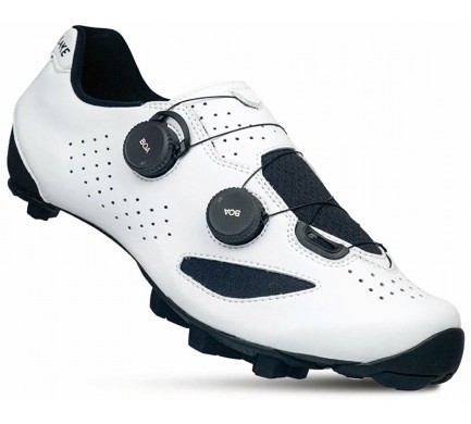 Tretry LAKE MX239 Gravel Carbon bílo/černé vel.43