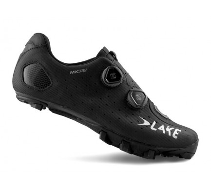 Tretry LAKE MX332 černo/stříbrné vel.43,5