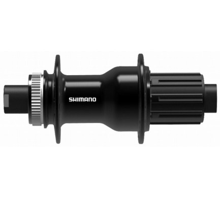 Náboj disc SHIMANO FH-TC500-B 32d Center lock 12mm e-thru-axle 148mm 12 rychlostí zadní čer.