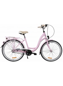 Kolo STORM Stockholm 26" 3sp. 15" matné růžové