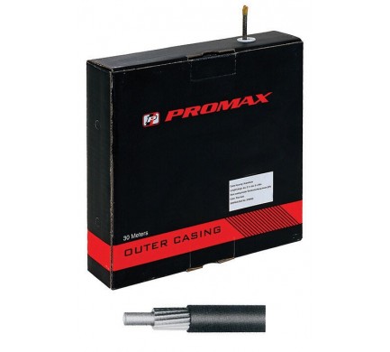 Bowden PROMAX 5mm řadící, černý, v kartonu 30m Bowden PROMAX 5mm řadící, černý, v kartonu 30m