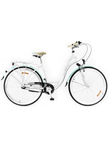 Kolo STORM Dublin 26" 3sp. 15" bílé / mořské modré