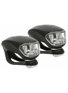 Blikačky MAX1 Frog sada černé 2ks P+Z