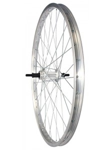 Zapletené kolo 24" zadní Zinek Al lož./ MACH1 110 junior